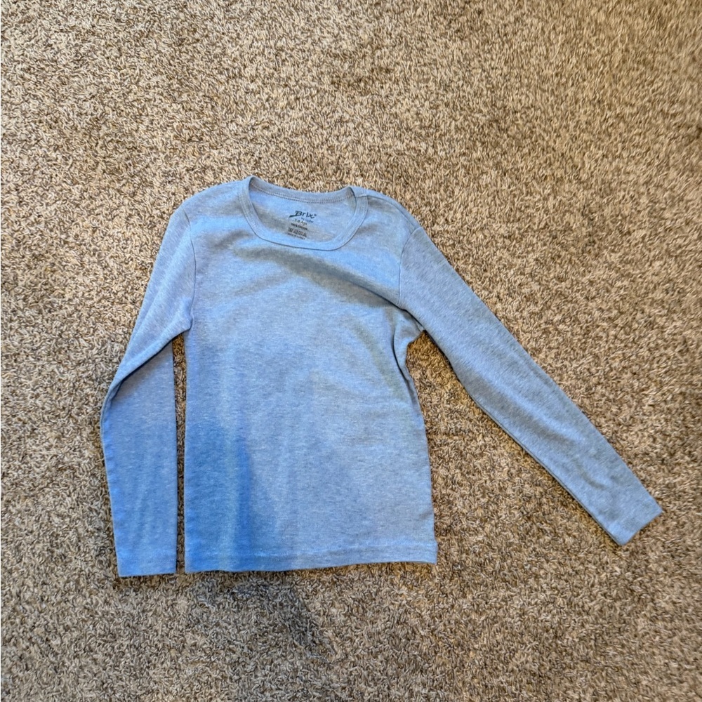 Brix Light Blue Cotton Tee